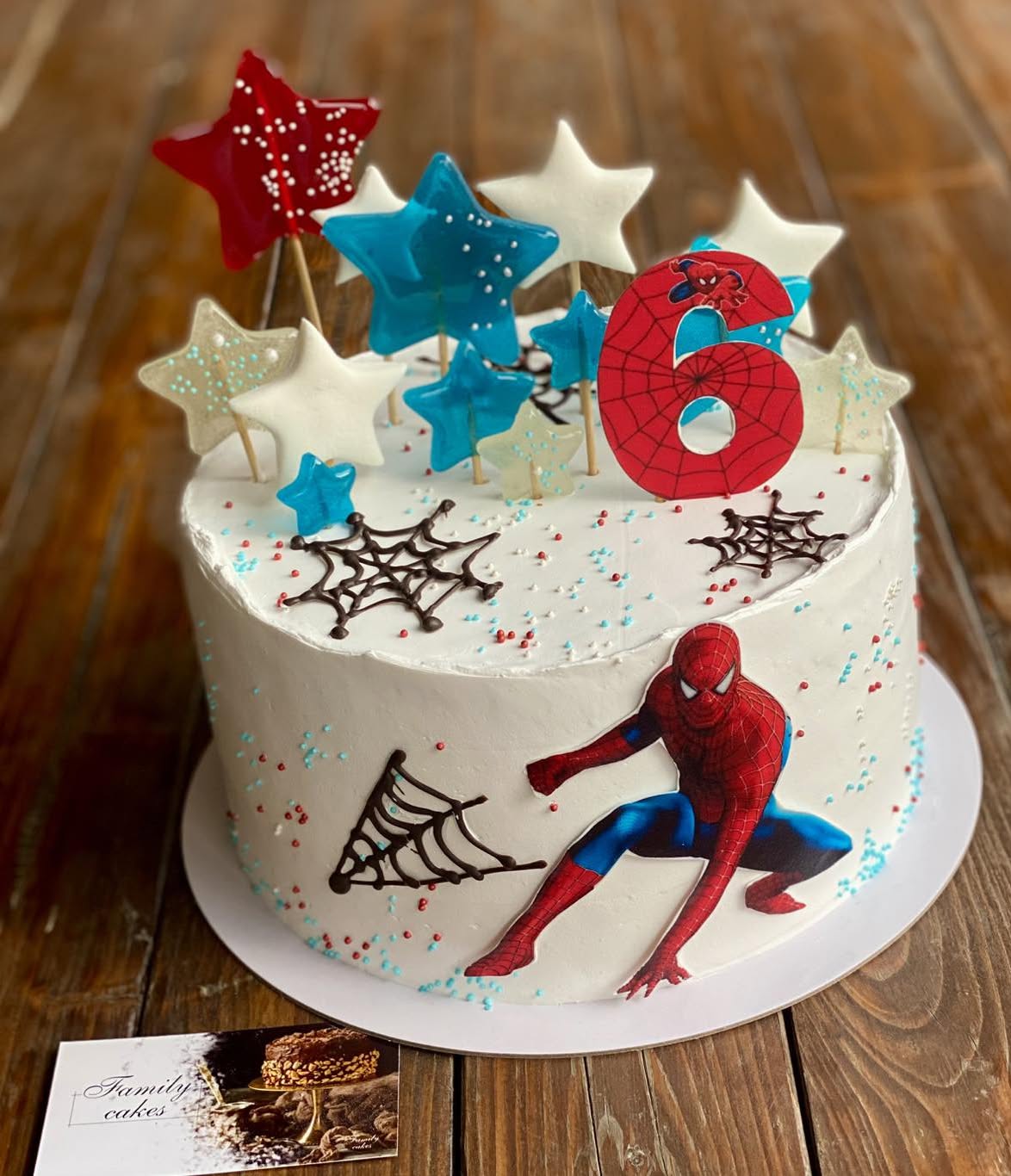 ծննդյան տորթ Գյումրիում — «Տորթ - Spider Man»